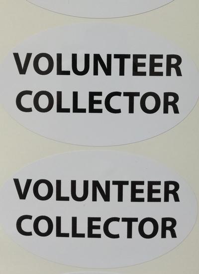 Volunteer Stickers